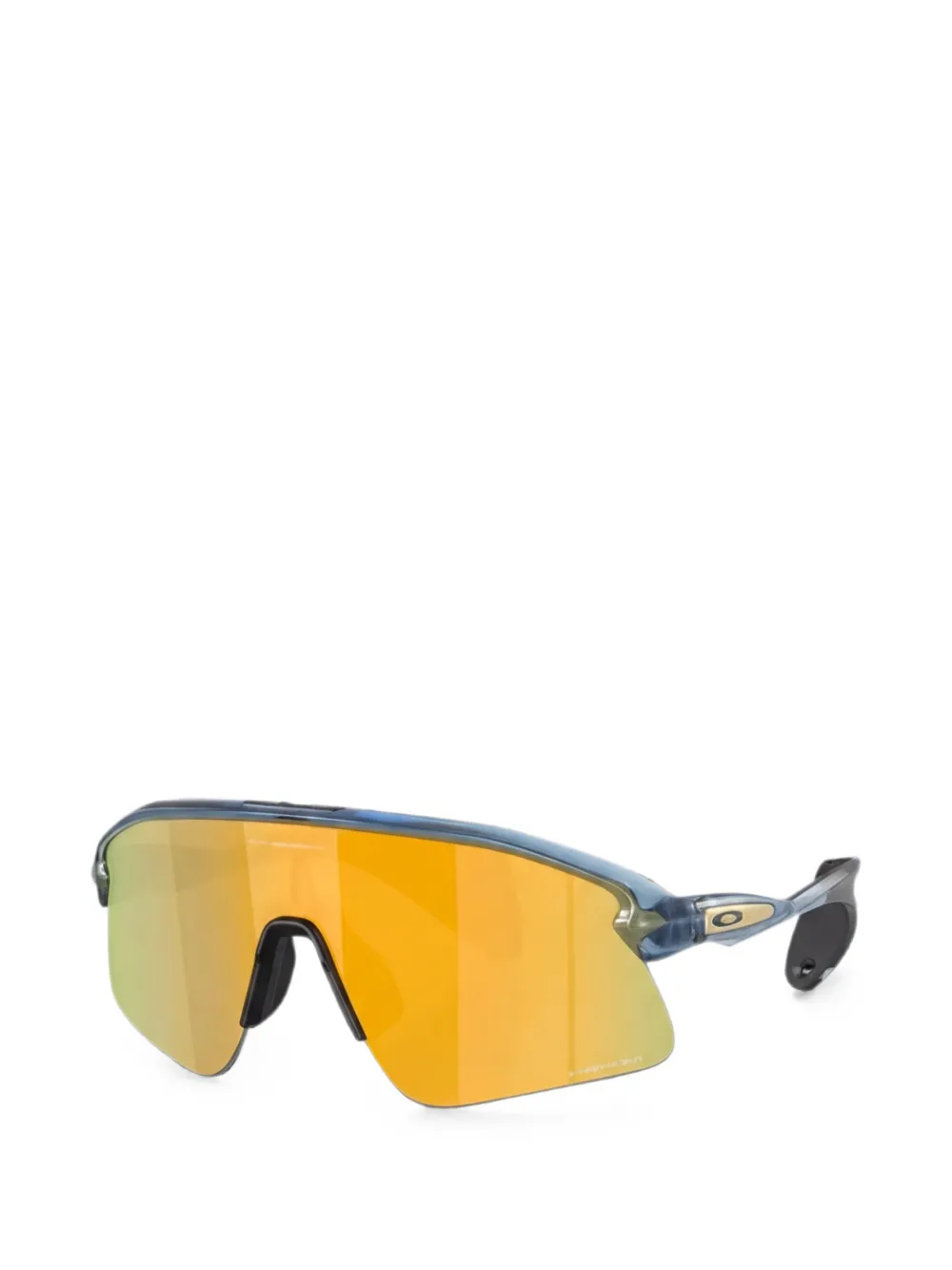 Oakley Zonnebril met geometrisch montuur Blauw