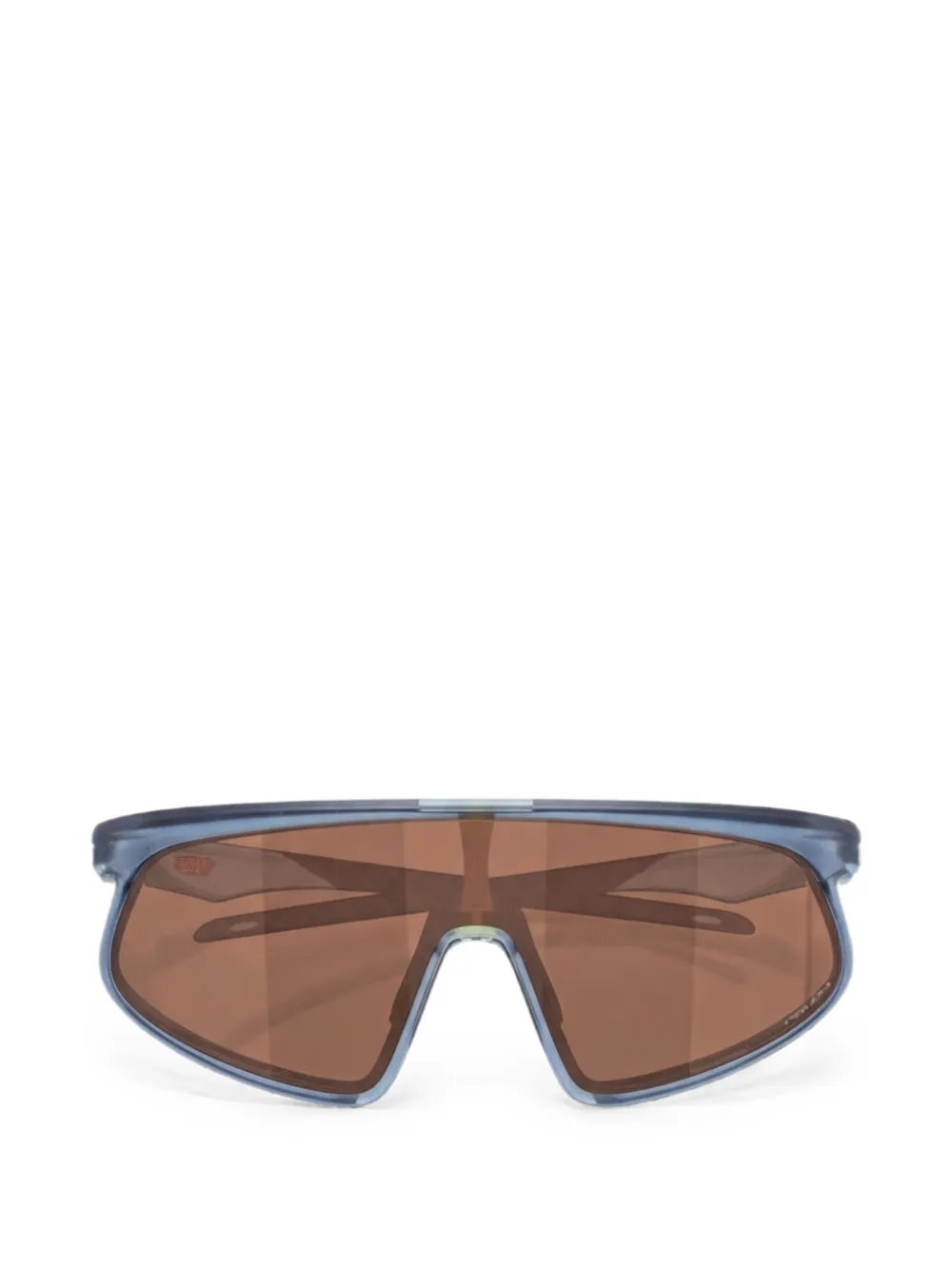 Oakley Zonnebril met geometrisch montuur Blauw