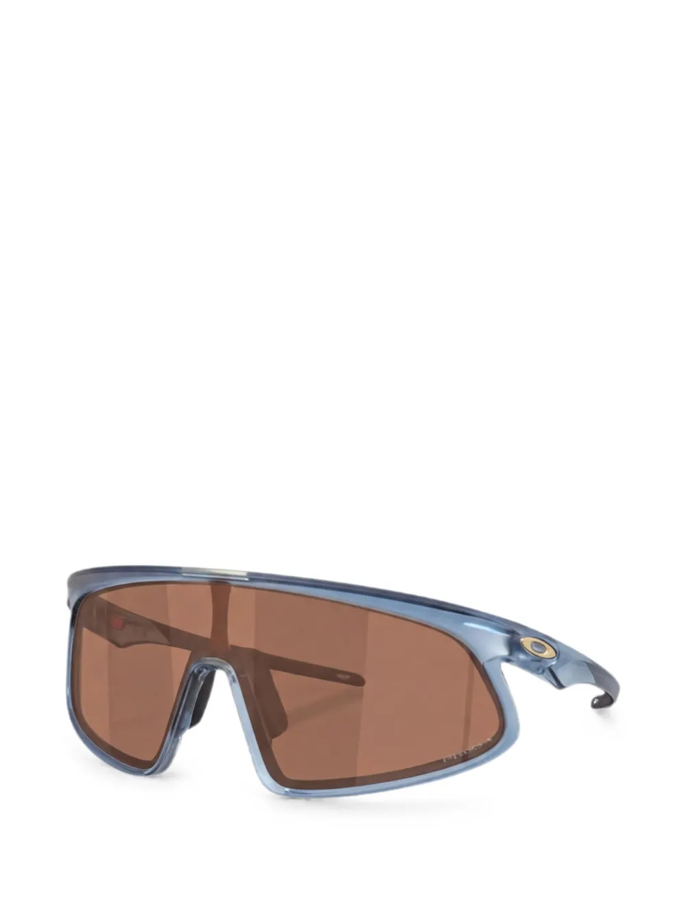 Oakley Zonnebril met geometrisch montuur Blauw