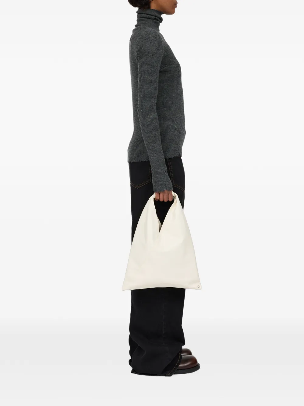 MM6 Maison Margiela Japanese bag classic small - Bianco