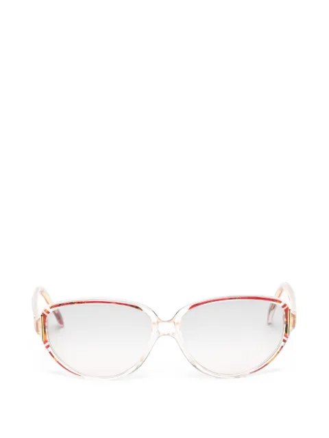 Givenchy Pre-Owned 1990s logo-plaque sunglasses