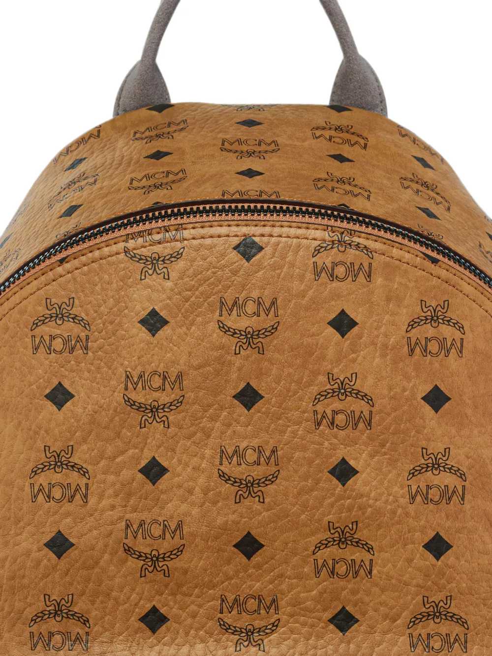 MCM x We The Best Stark medium rugzak met Visetos-print Bruin