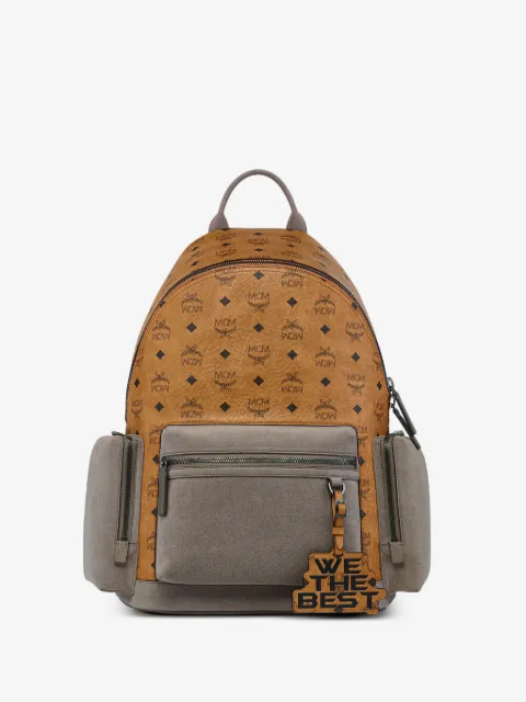 MCM x We The Best Stark medium Visetos-print backpack