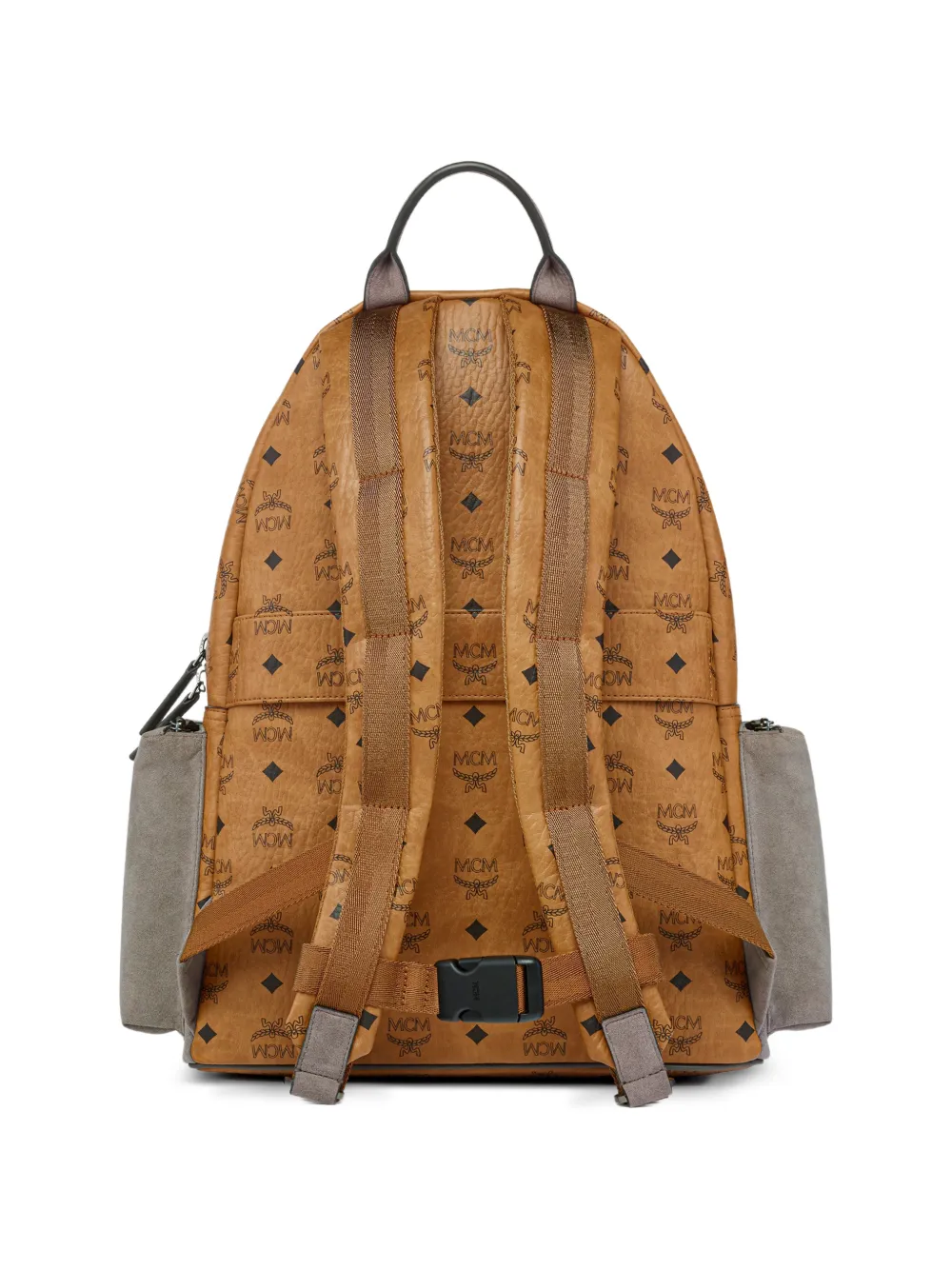 MCM x We The Best Stark medium rugzak met Visetos-print Bruin