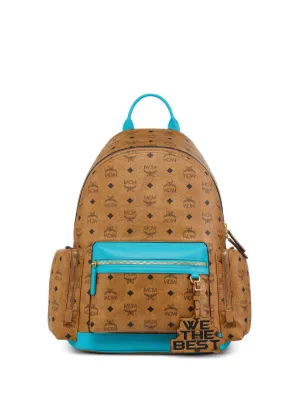 MCM Stark side-studs Backpack | Blue | FARFETCH