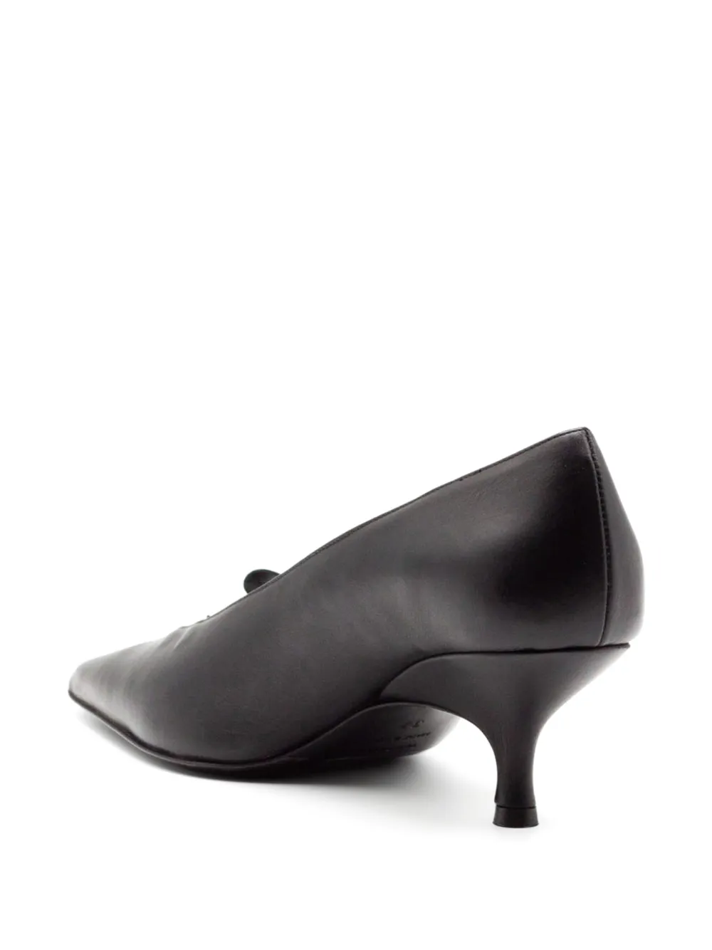 GIABORGHINI Oli bow-detail pumps Zwart