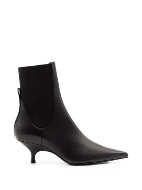 GIABORGHINI Tara elastic-panel Chelsea ankle boots