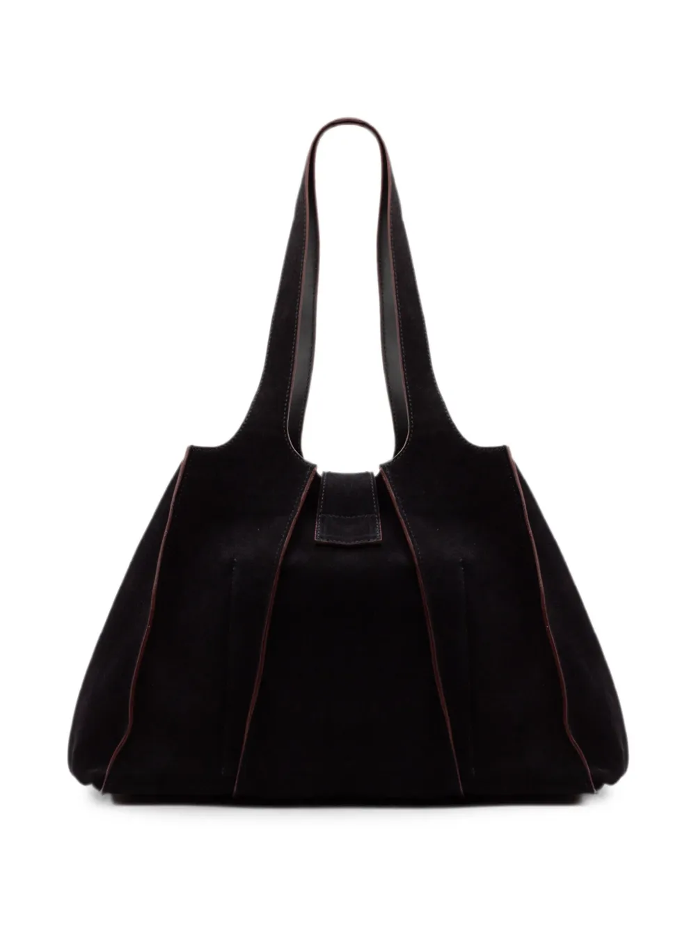 Roberto Festa Grote Eloise suède shopper Zwart