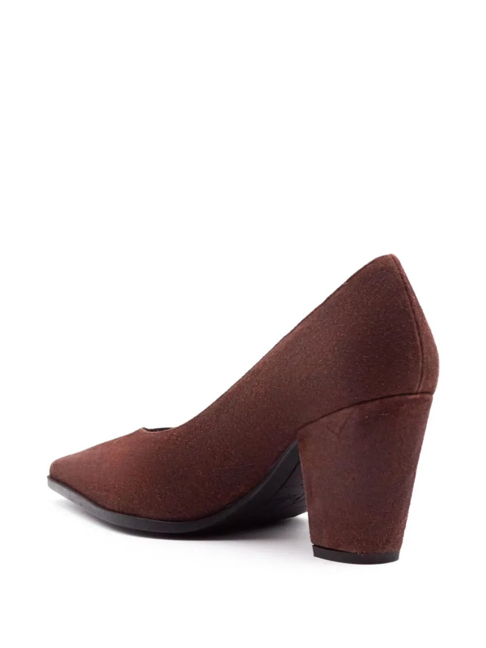 Festa Milano Wara pumps met toelopende neus Bruin