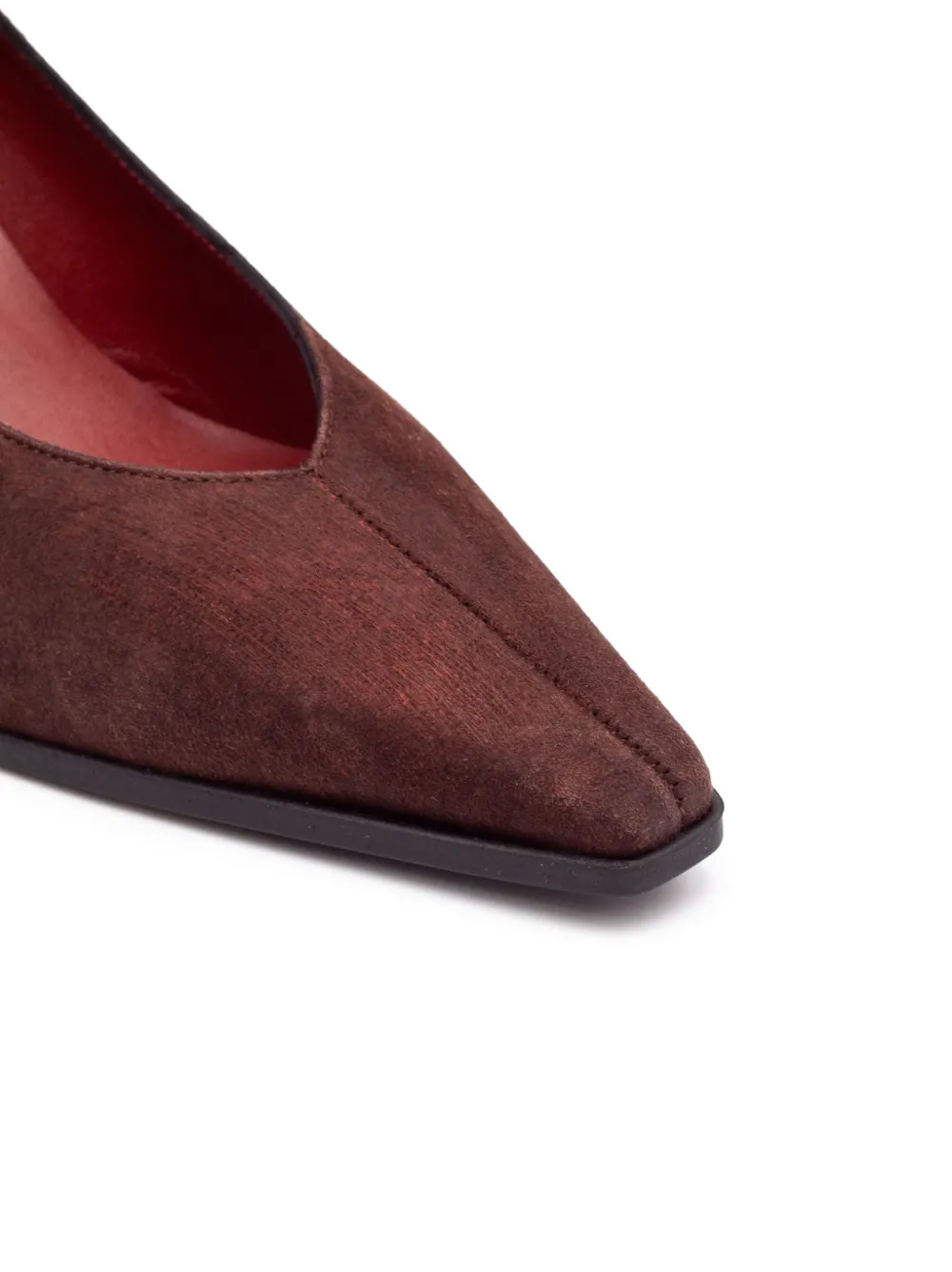Festa Milano Wara pumps met toelopende neus Bruin