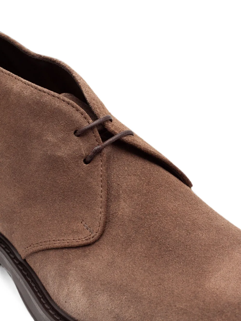 Green George suede lace-up ankle boots Bruin