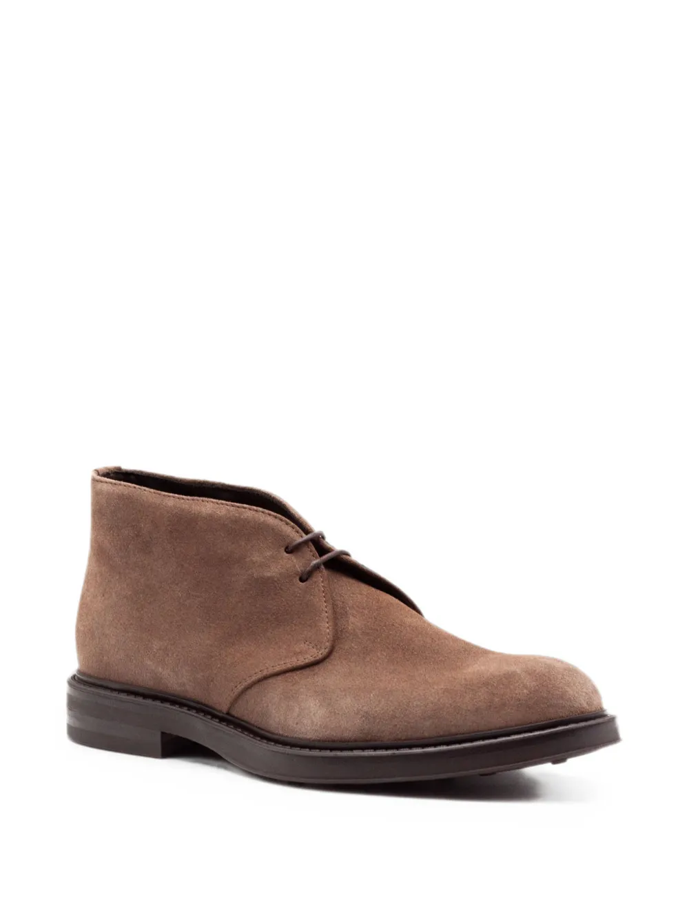 Green George suede lace-up ankle boots Bruin