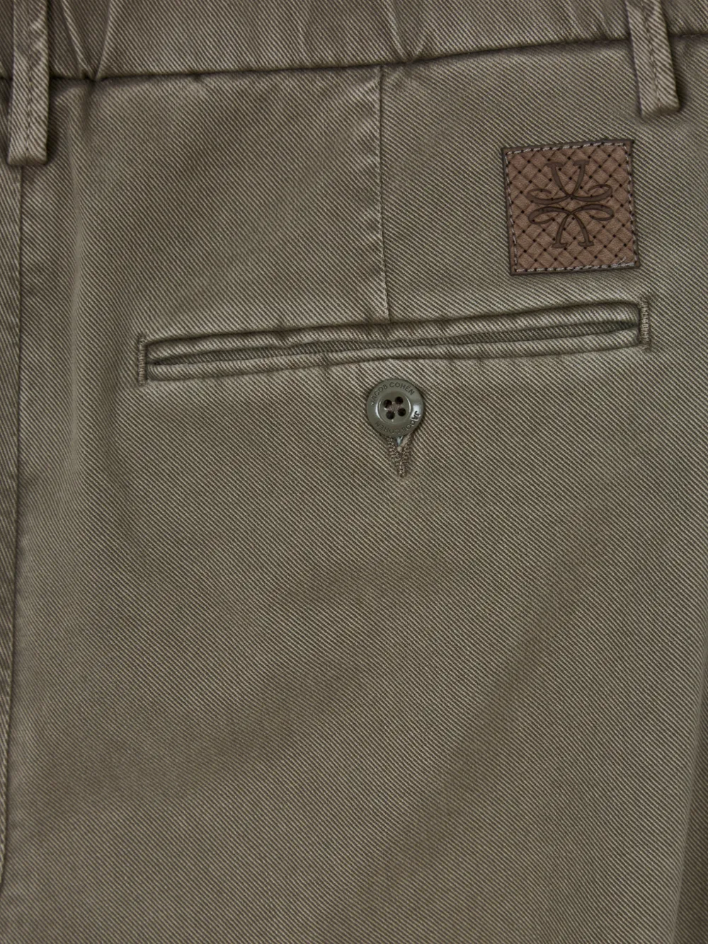 Jacob Cohën Broek met logopatch Grijs