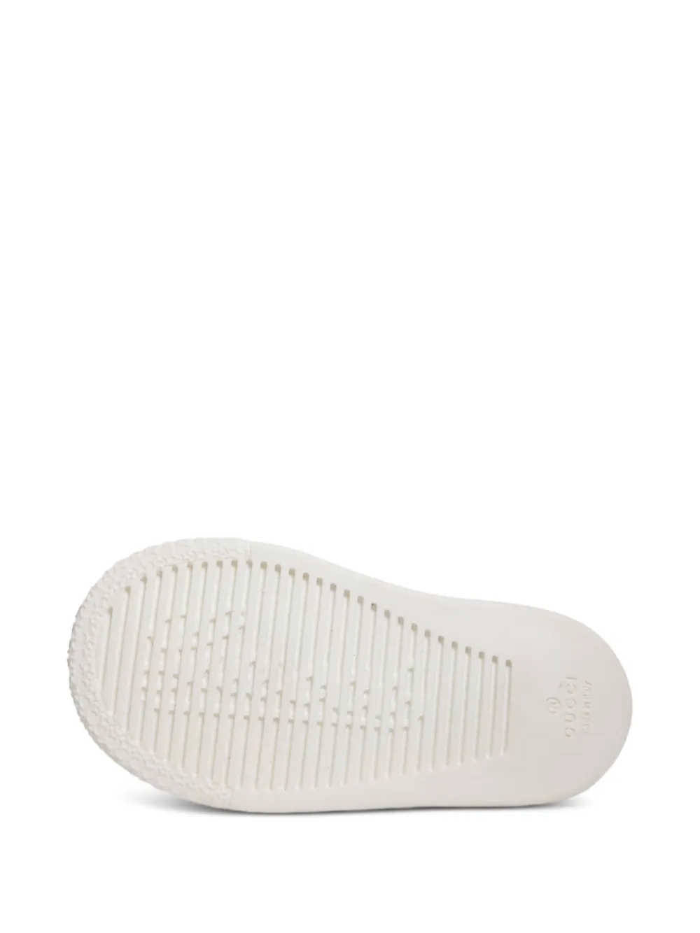Gucci Kids Web-stripe sneakers Wit