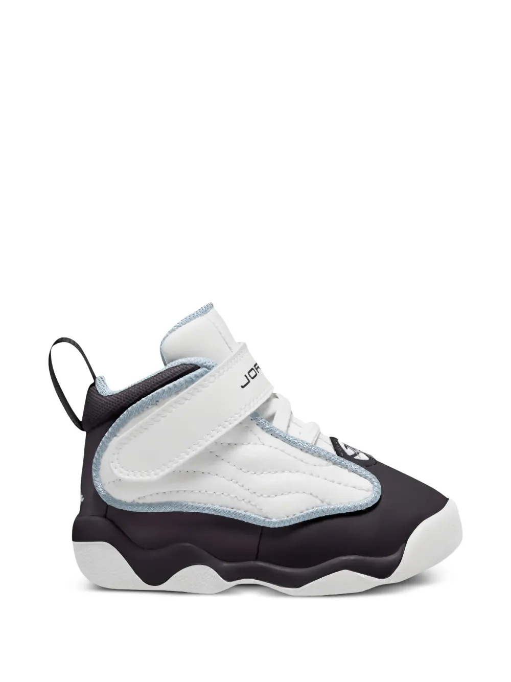 Jordan Kids Pro Strong touch-strap quilted sneakers - Bianco