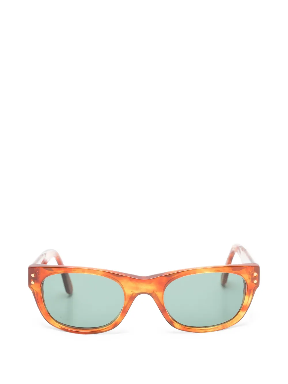 Saint Laurent Pre-Owned 1990s Theophane sunglasses - Marrone