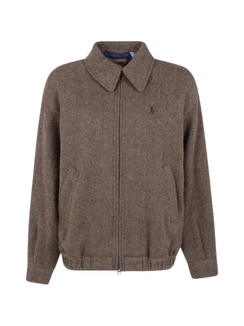 Polo Ralph Lauren herringbone-pattern wool jacket