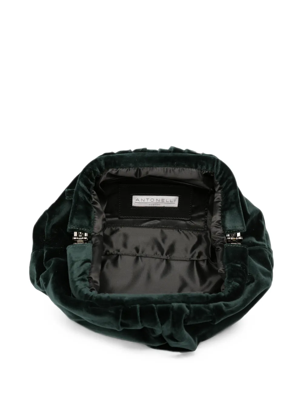 Antonelli Clutch met ruches Groen