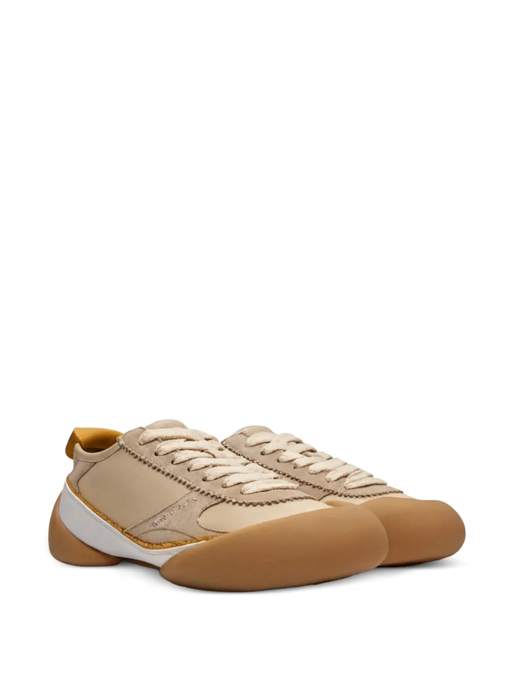 Alexander McQueen Flexion panelled sneakers Beige
