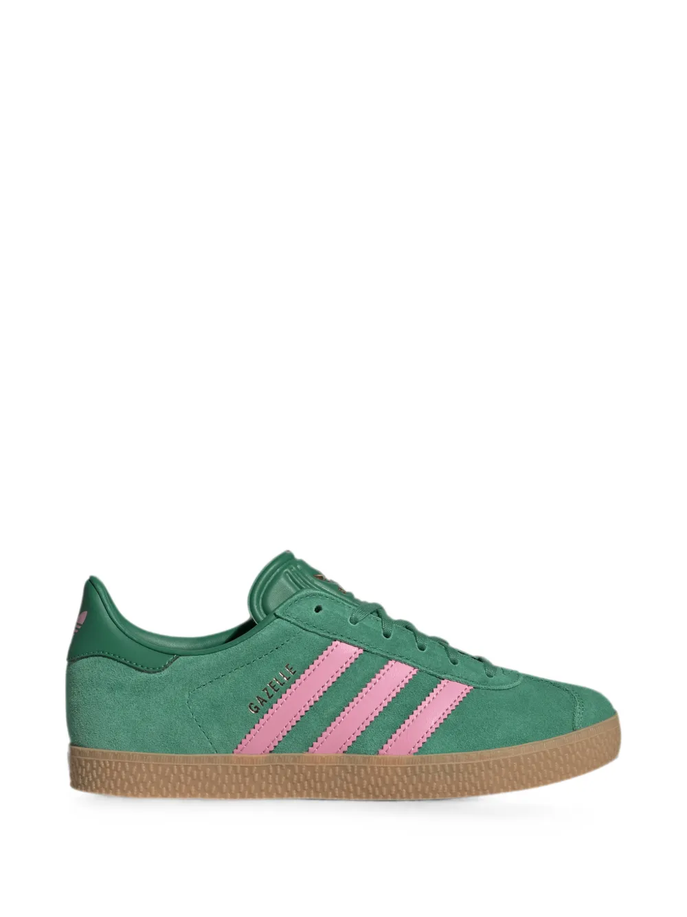 adidas Kids Gazelle Bold "Green/Pink" sneakers - Verde