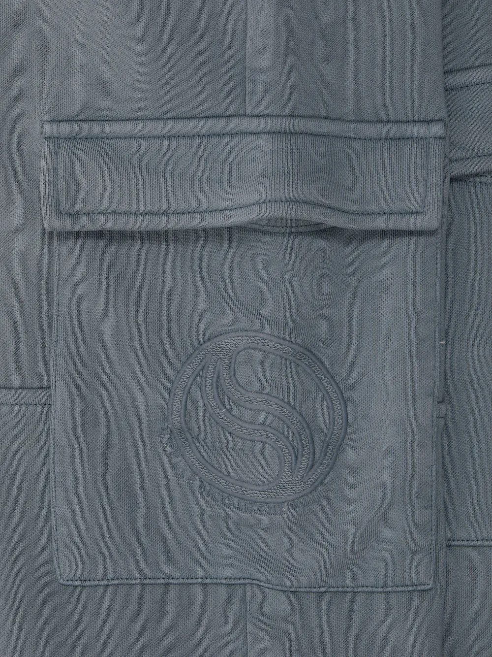 Stella McCartney Kids Trainingsbroek met geborduurd logo Blauw
