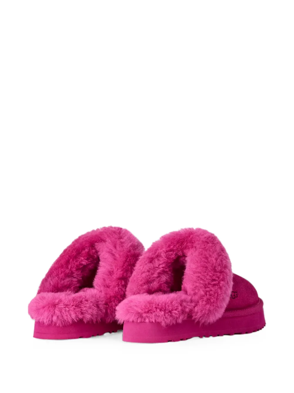 UGG Kids Disquette shearling slippers Roze