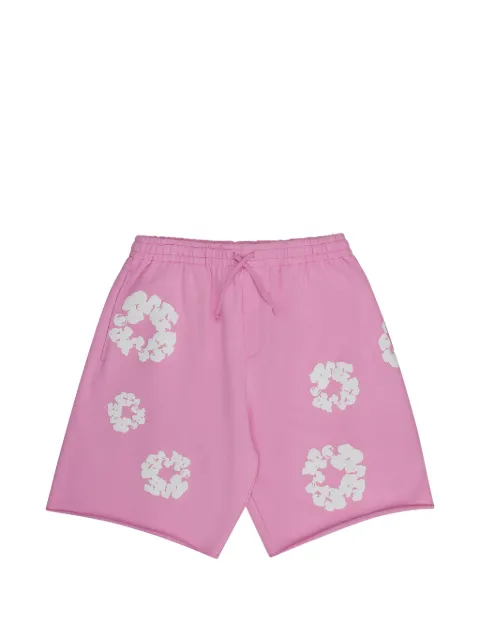 Denim Tears Cotton Wreath track shorts
