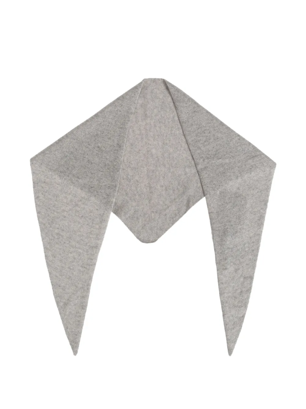 Lisa Yang Florianne triangular scarf - Grigio