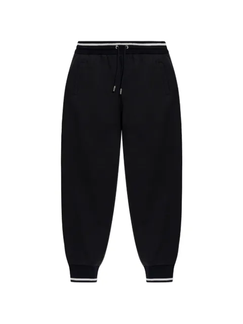 Dolce & Gabbana pantalones de chándal de algodón con bordado