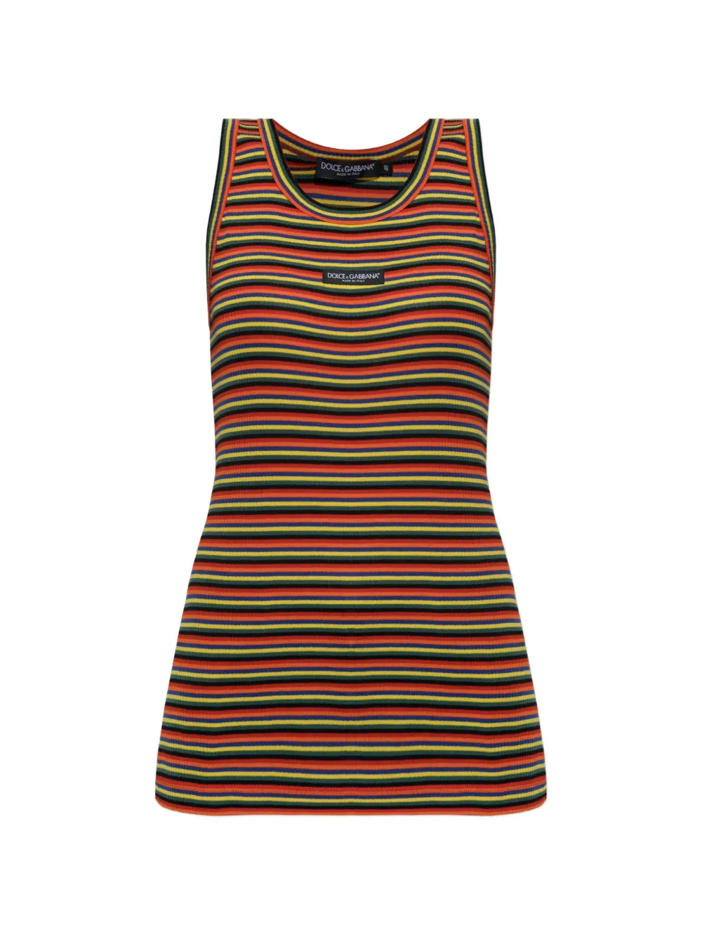 Dolce & Gabbana Top a righe - Arancione