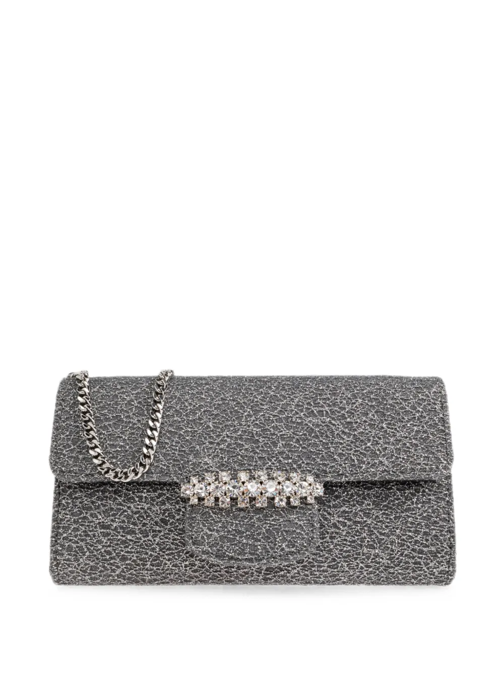 Jimmy Choo Bing clutch bag - Grigio