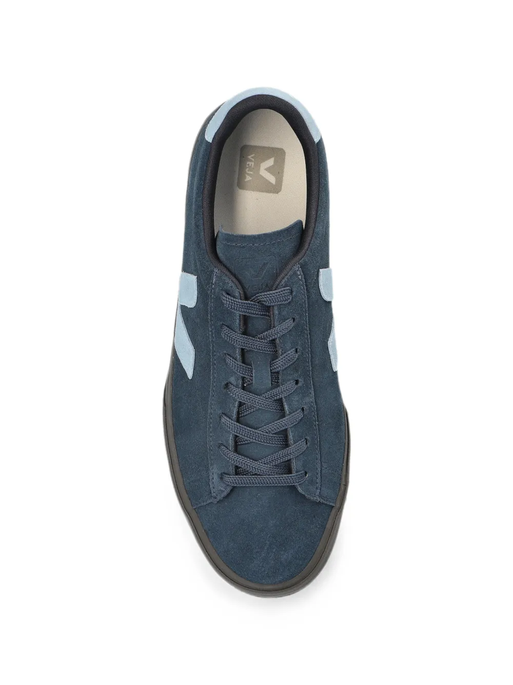 VEJA Campo suede nautico steel eagle sneakers Blauw