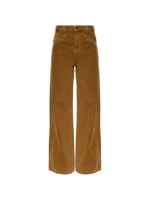 ISABEL MARANT Lemony wide-leg jeans