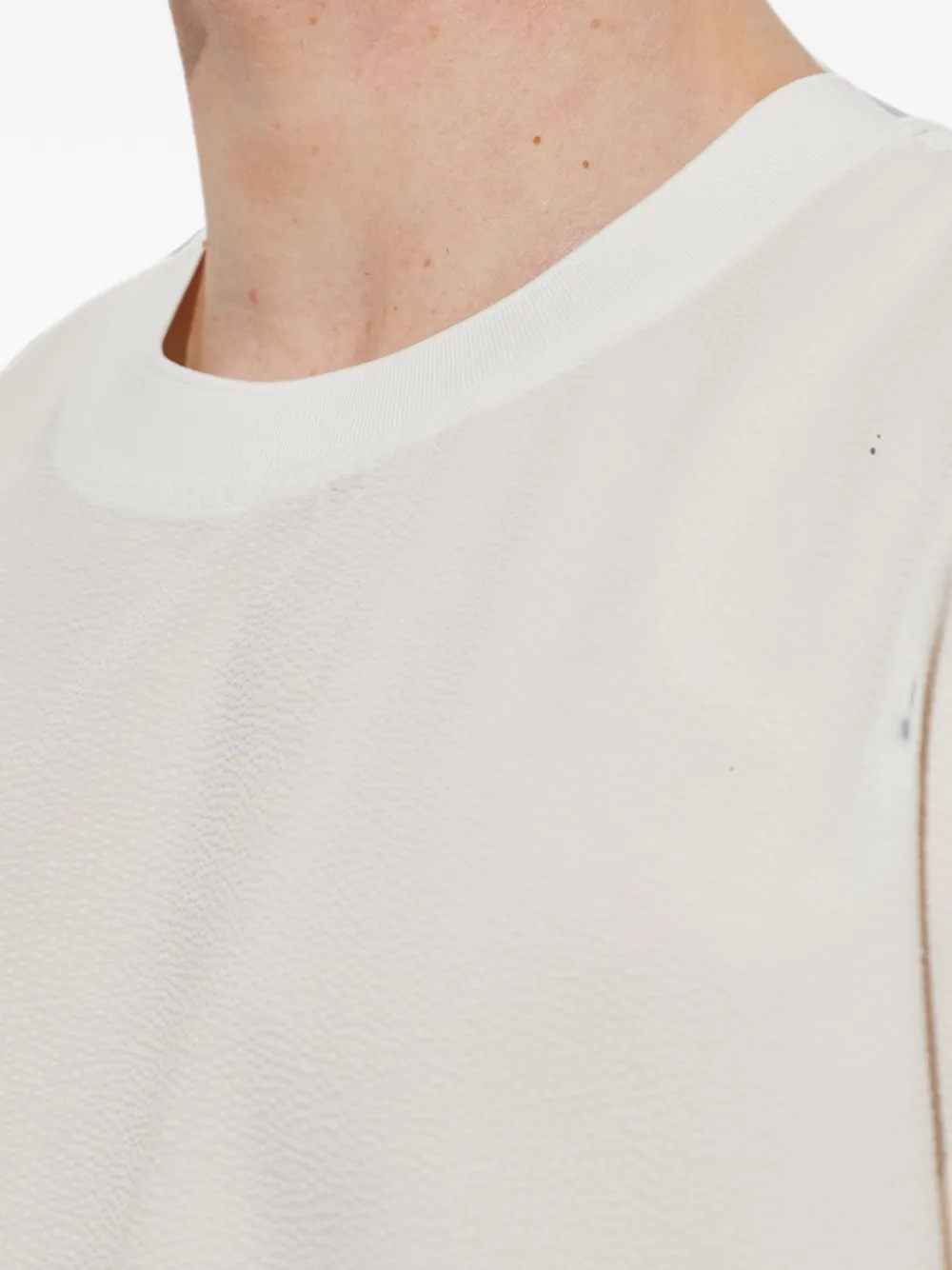 Emporio Armani T-shirt met ronde hals Beige