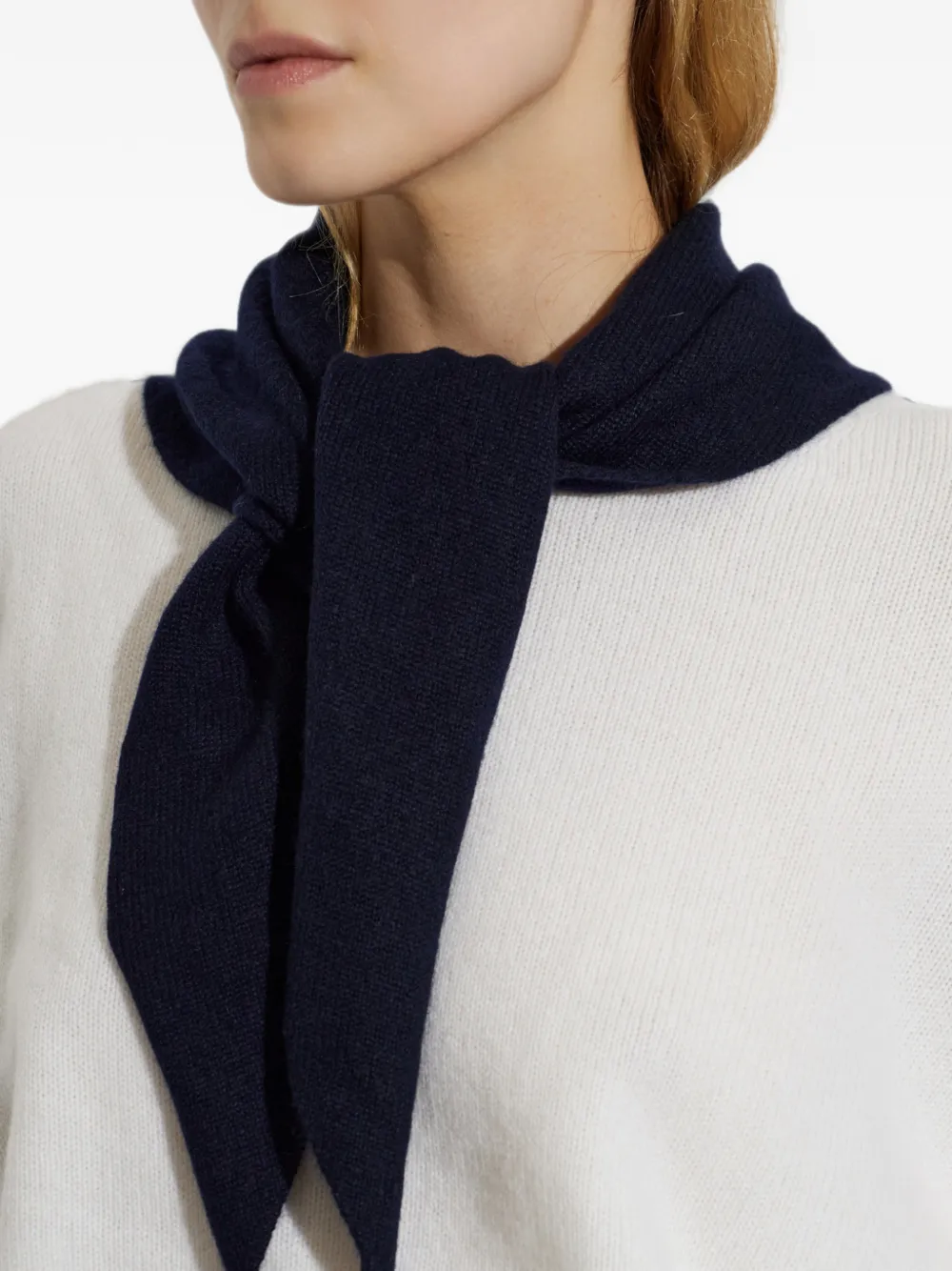 Lisa Yang Florianne kasjmier sjaal Blauw