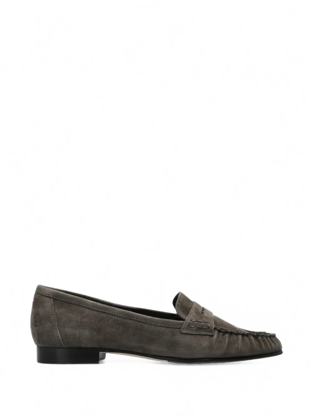 Aeyde Aldous suede loafers Bruin