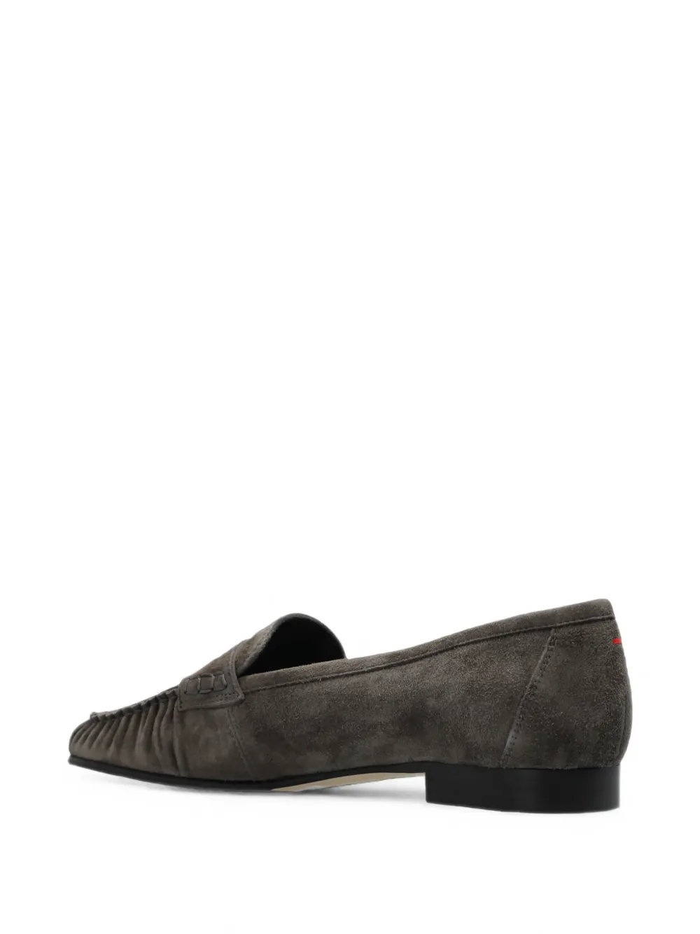 Aeyde Aldous suede loafers Bruin