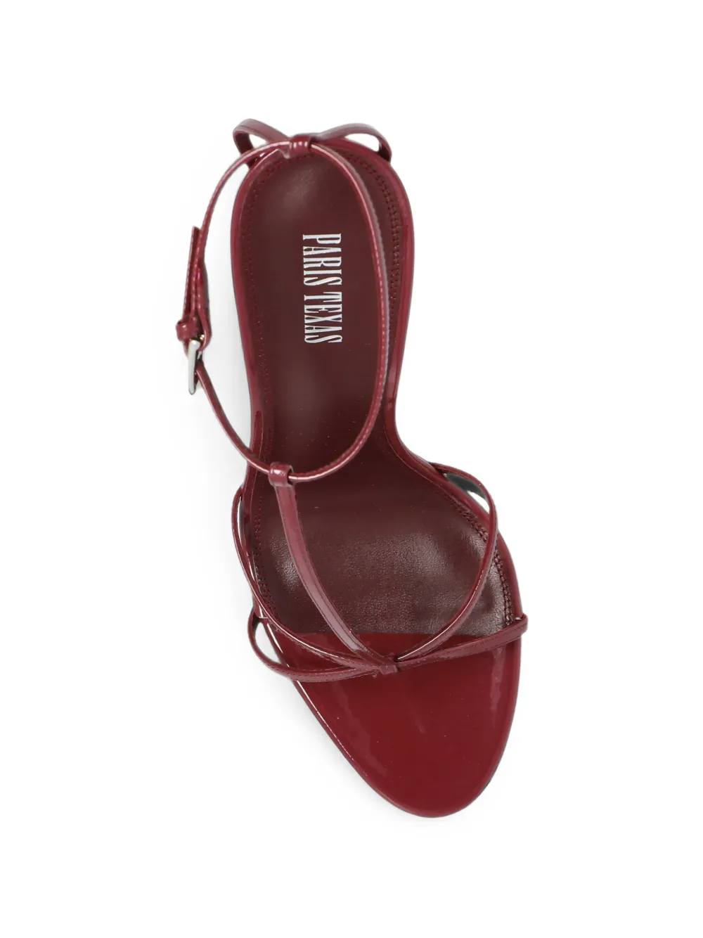 Paris Texas Lidia patent-finish sandals Rood