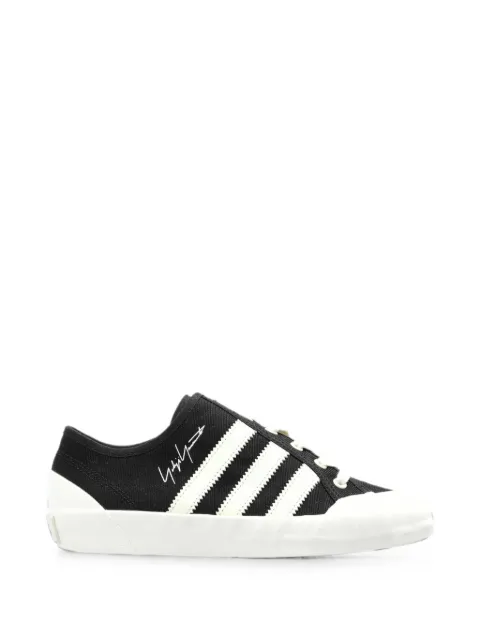 Y-3 Nisi LO signature-print stripe-detail sneakers