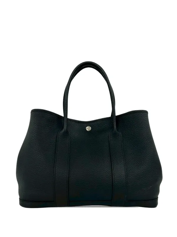 Hermès Pre-owned 2000-2026 Negonda Garden Party 36 Tote Bag in Black