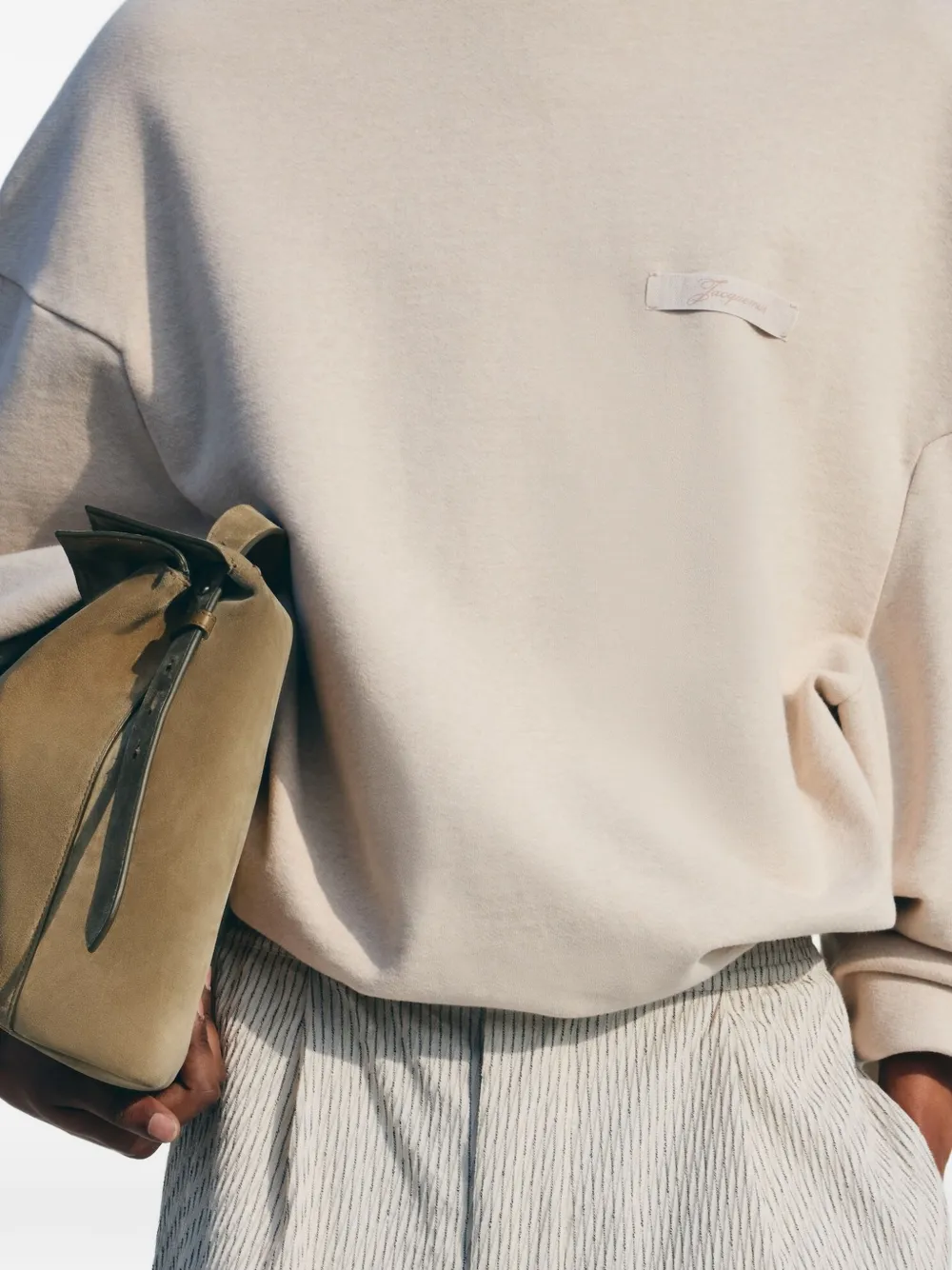 Jacquemus The Ruban sweater Beige