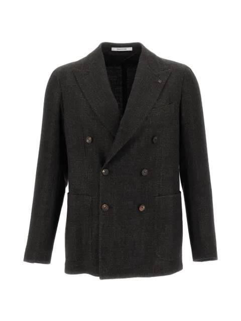 Tagliatore double-breasted peak-lapel jacket