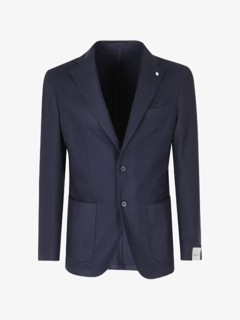 L.B.M. 1911 single-breasted cotton blazer