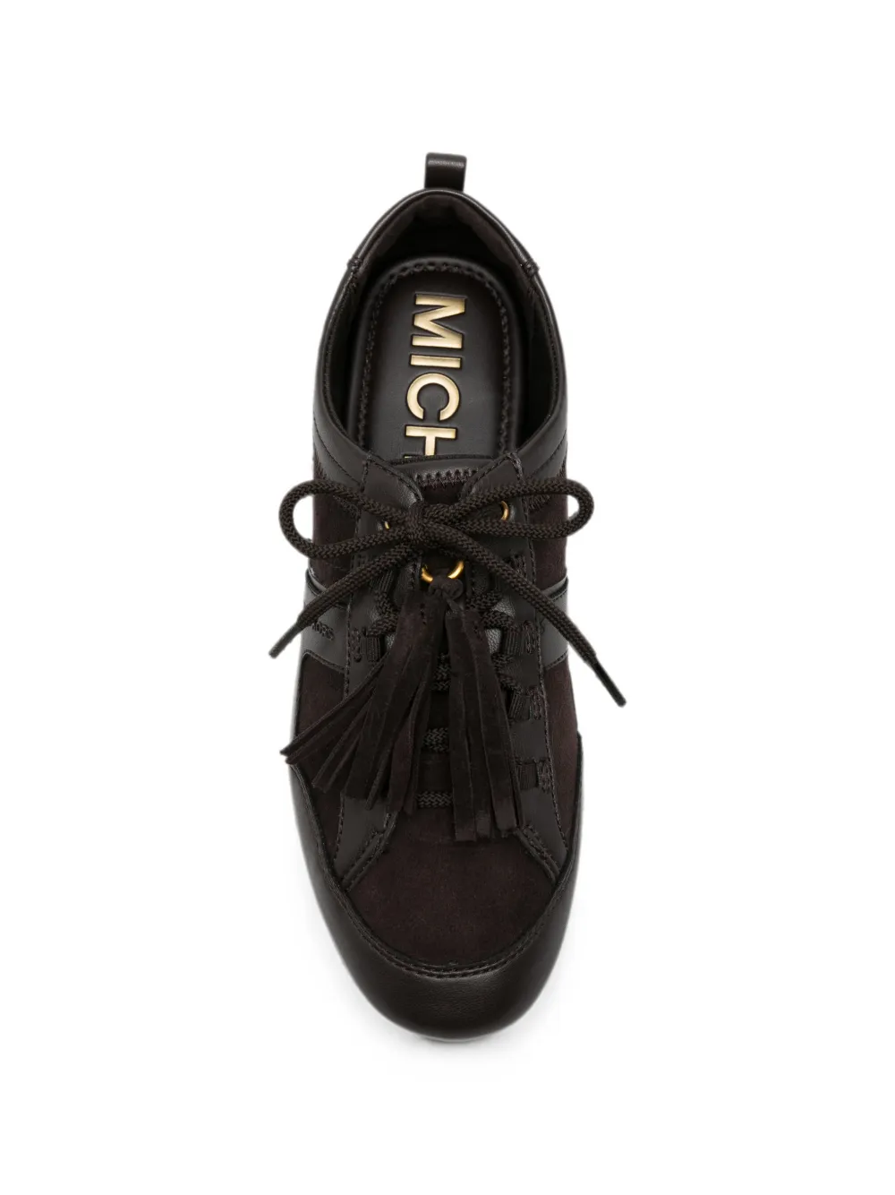 Michael Kors tassel-detail panelled sneakers Bruin
