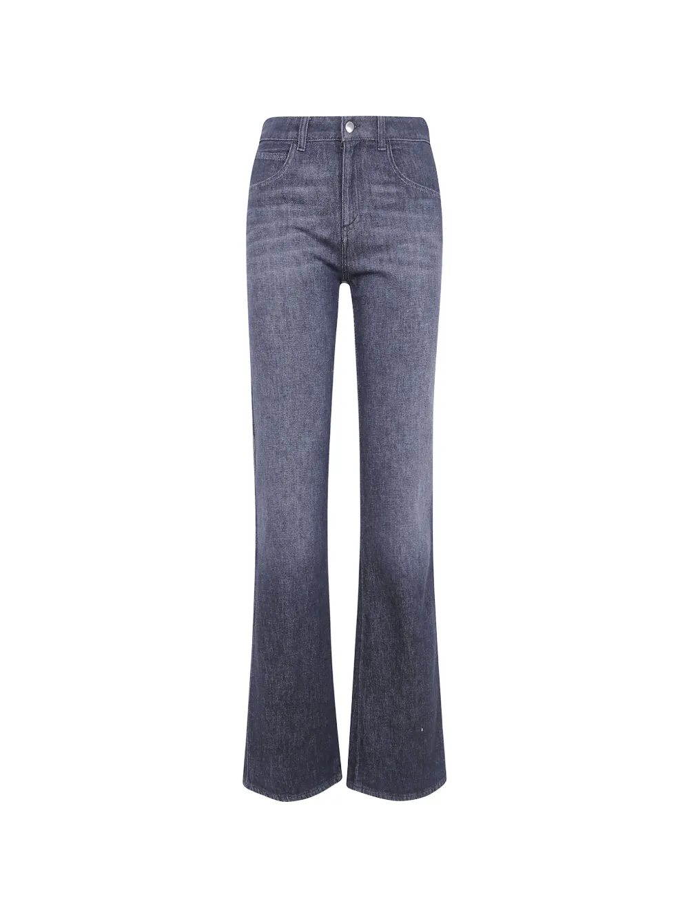 Emporio Armani Jeans svasati con placca logo - Blu
