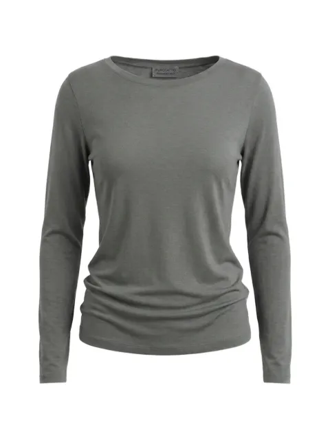 Purotatto long-sleeve sweater