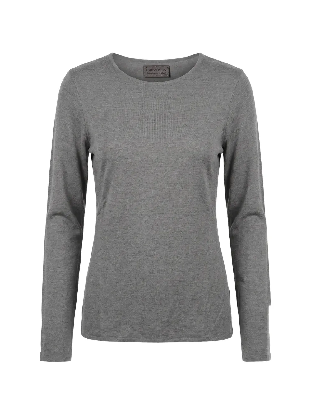 Purotatto long-sleeve sweater - Grau