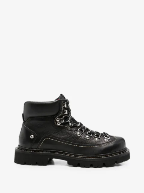 DSQUARED2 Canadian lace-up leather boots