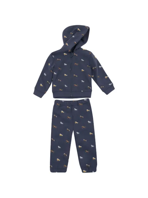 Stella McCartney Kids chándal con caballo bordado