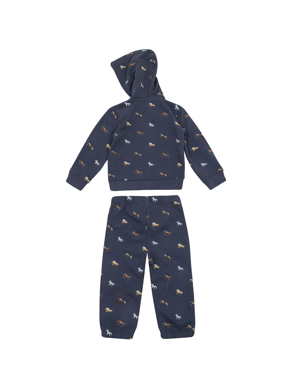 Stella McCartney Kids Trainingspak met geborduurd paard Blauw